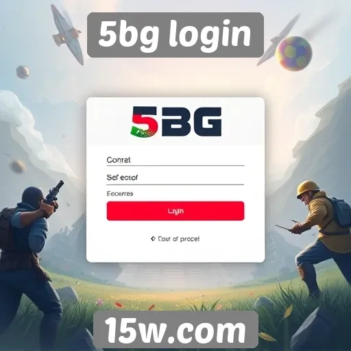 Funcionalidades do site 5bg login para gamers