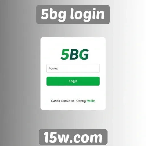 Interface do usuário do 5bg login é intuitiva